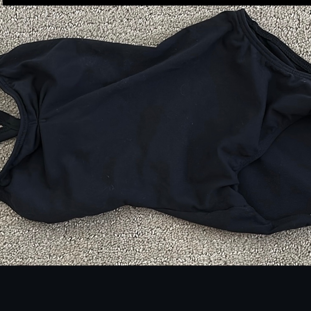 Honeycut Cabriole Leotard Child M Black